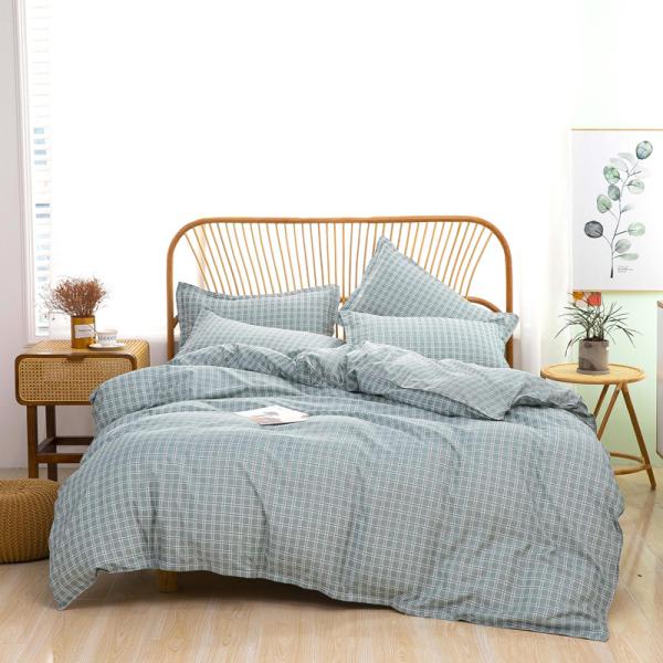 Impressão Reativa Luxury 4pcs Set de roupa de cama para personalizado Single Double Queen King Size