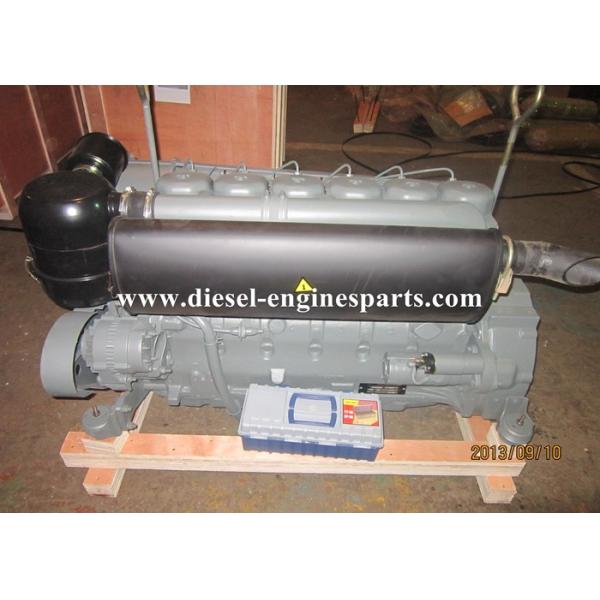 Wind Cooled F6L912 Engine Assembly Genuine Deutz 12V Starter