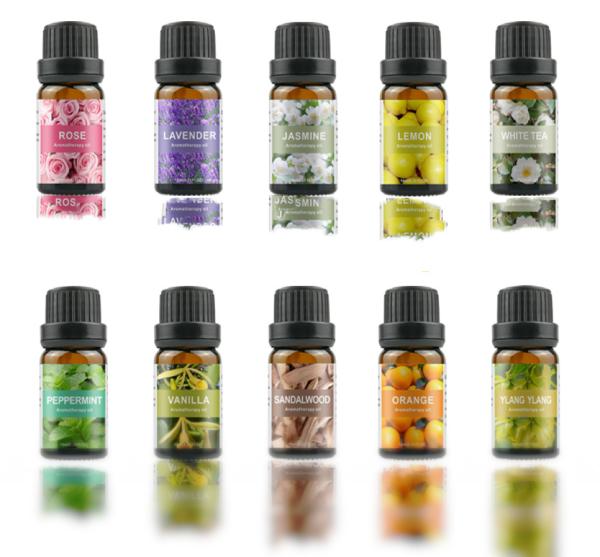 Óleos essenciais de alta qualidade Aromaterapia Óleos essenciais Óleo de fragrância 10 ml