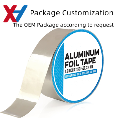 Aluminum Foil Tape алюминиевая лента собственной личности ленты 100микрон алюминиевой фольги 1240мм слипчивая