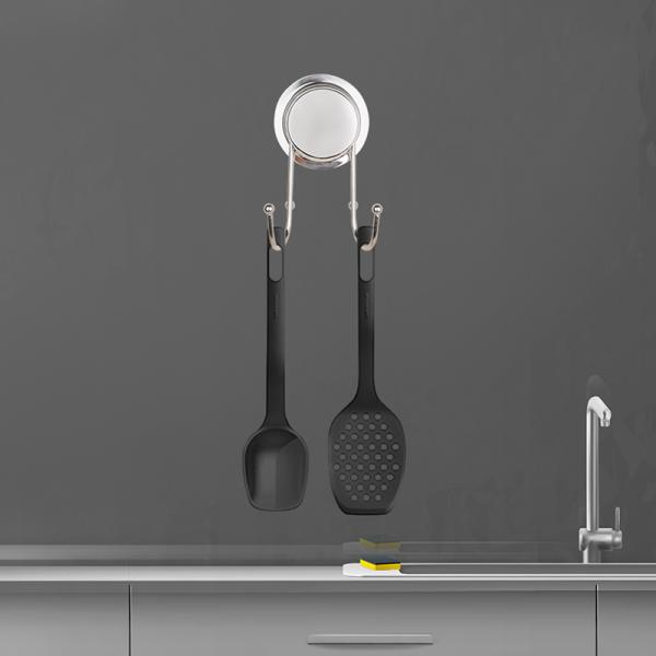 5kg Waterproof Bathroom Wall Hooks SS201 Stainless Steel Suction fixed