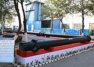 Zinc Spraying Restrained Joint Ductile Iron Pipe K9 Class Cement Lining