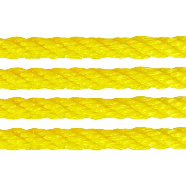 3 Strands Plastic PP Polypropylene Rope Twisted Fishing Net Rope Packaging