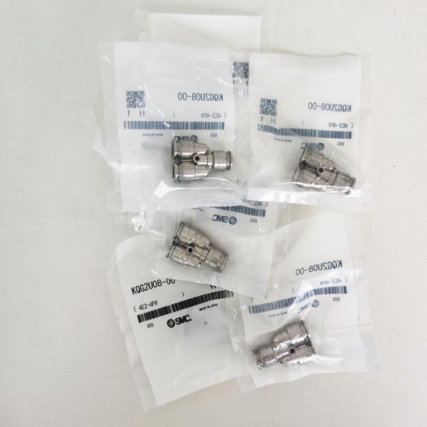 SMC KQG2U08-00 Acessórios de mangueira pneumática de enchufe ODM com selante