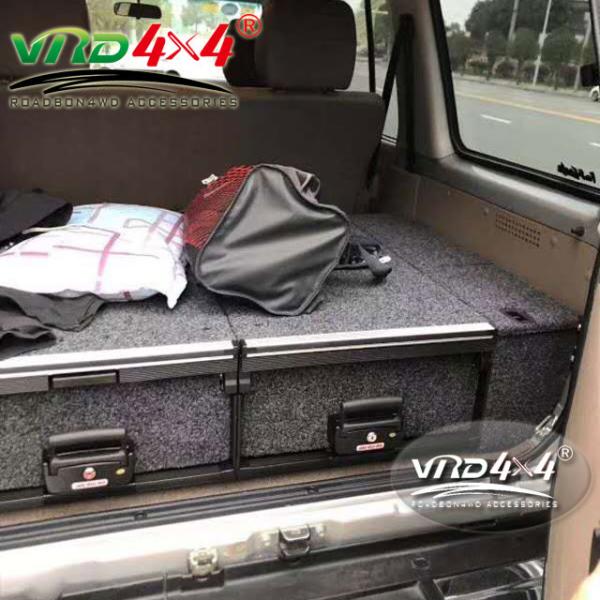 LAND CRUISER LC76 4x4 OEM Rear Dual Roller Drawer System for Toyota Land Cruiser LC76