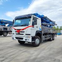 JIUHE 52M camion de béton avec pompe pompe à ciment machine de béton