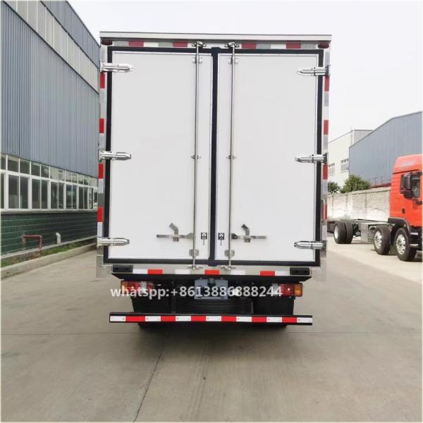 Factory Hot Selling Isuz U     ELF   Refrigerated  Van Box Truck   Cold Storage Car 	refrigerator Truck      Freezer