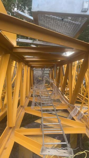Pointage maximal de 10 tonnes, grue de tour Po Tain 6516 en parfait état de fonctionnement