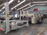 O cartão na linha máquina de impressão da caixa de Flexo aerodinamizou automático