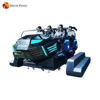 6 assentos refrigeram o simulador de gerencio bonde da plataforma 9D VR do cinema da forma 9D VR