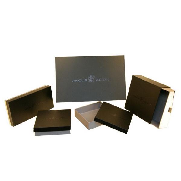 Foil Stamping Angus Men’s Collection Paper Keepsake Gift Boxes For Advertising / Packaging