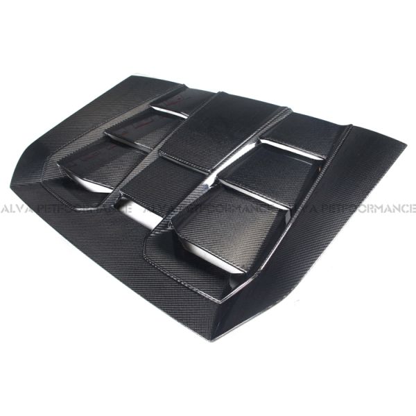 Superior 120 80 30cm Dry Carbon Fiber Engine Cover Hood Bonnet Lamborghini Huracan EVO Spyder OEM Type