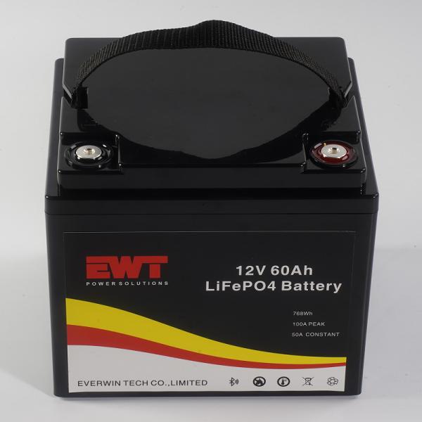 Fornecedor de energia para oleoduto robô fábrica feita de lítio 12V 60AH Bateria Pack