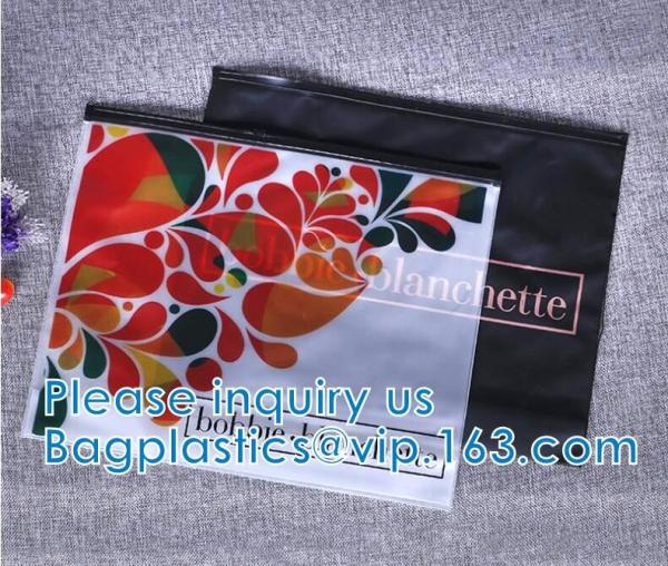 Slider Handle, Portable Travel Luggage Pouch, Clothes Storage Bag, Organizer, Vinyl Storage Bags, Dual Zippers