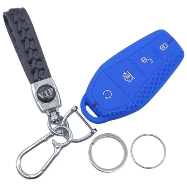 Silicone Car Key Cover BYD Song Plus Qin Han Tang DM EV Yuan Pro Dolphin Protection Case Remote Fob Skin Shell Holder New