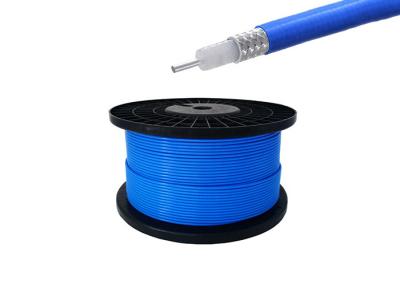 One Core 0.1KG/M RF Jumper Cable / High Temperature Resistant RG402 Coaxial Cable