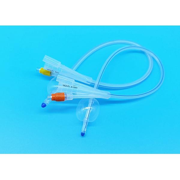 Latex Free Disposable 2 Way Foley Catheter Custom 300mm / 400mm Length