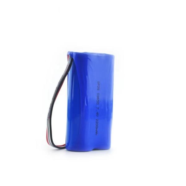 KC Approved 18650 Rechargeable Lithium Battery 7.4V 2200mAh for POS Terminal and Medical Equipment