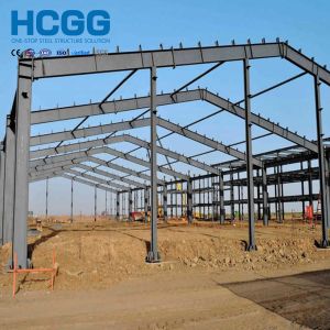 Clear Span Steel Structure Aircraft Hangar Pre-engineered Steel Frame Helicopter Hangar Shed with H Beam Easy Assembly