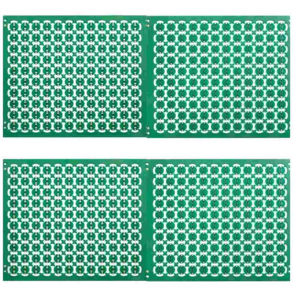 маска припоя зеленого цвета золота погружения доски Pcb двойного слоя 10mil FR4
