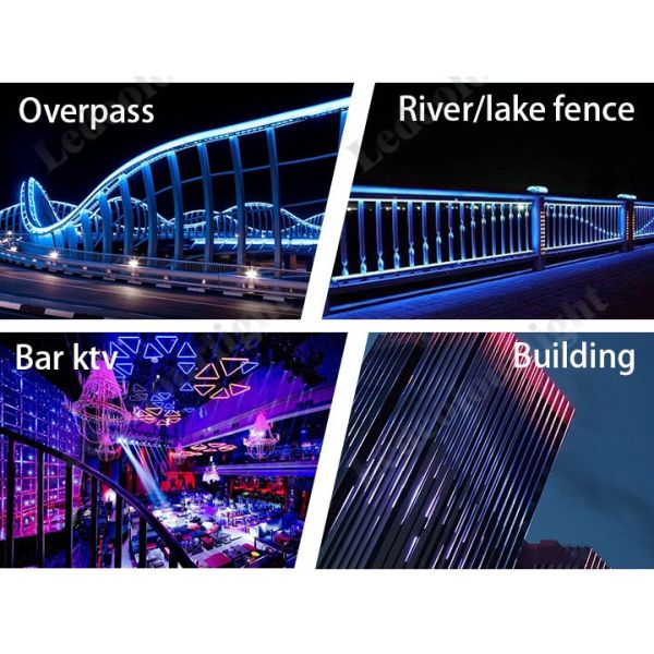 Nightclub Decorative IP65 Thick colloid Acrylic LED Linear Light Pixel Bar