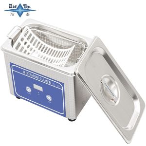 35W 0.8L Mini Ultrasonic Cleaner Household Multi Use Deep Clean Jewelry Eyeglasses Watch Shaver Dentures
