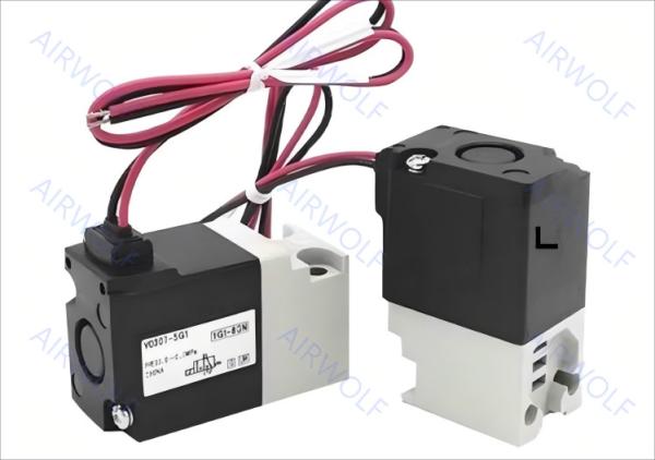 SMC 3 ポート VT307 VO307 1/8 1/4 AC220V 直接操作する人形型電磁弁