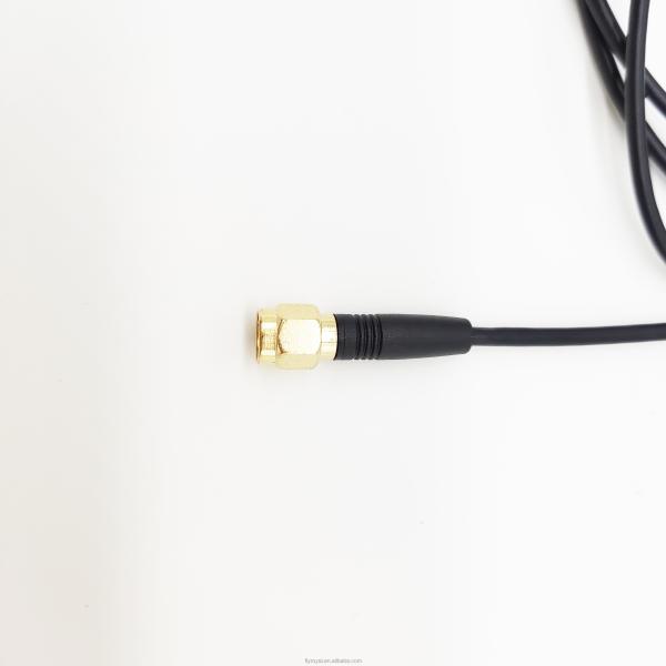 30 см ЭКГ медицинские кабели 2 свинцовые 4,0 мм электроды срывы к RP SMA женский правый угол