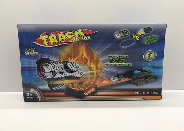  Toy Race Car Track Sets With Metal Alloy Racer Animal Style Car