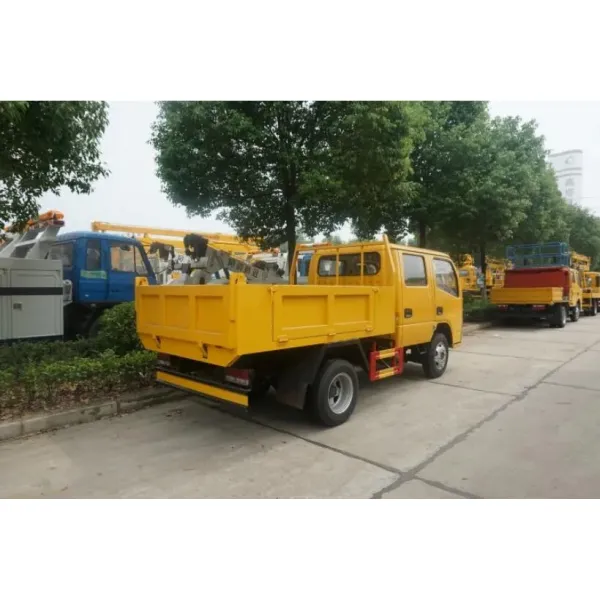 Light Duty Double Cabin 5 M3 Tipper Truck Capacity Dump Truck