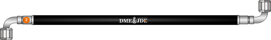DME And JDE Hydraulic Hose Assembly Save Time & Money For Hydraulic System
