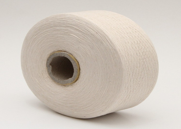 Open End Yarn Pure Cotton Yarn Ne10 / 1 With High Tenacity For Weaving , 430-550t/M Twist