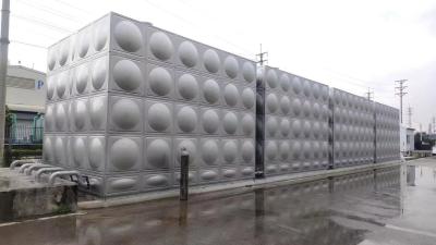 Hot sale sectional ss water tank /stainless steel welded water storage tank