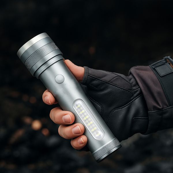 Ultra-Long-Lasting High-Power Flashlight, Outdoor Patrol, Fishing, and Emergency Lighting