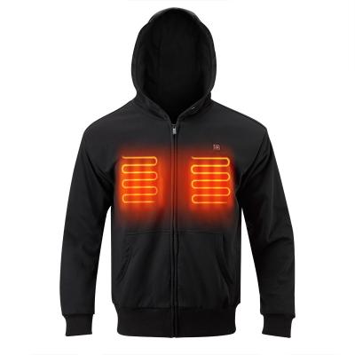 Jaqueta impermeável aquecida elétrica masculina S-XXXL poliéster