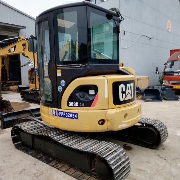 Cat 303C Mini Caterpillar Excavator Used Hydraulic Excavator Machine