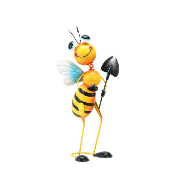Decoração decorativa da casa do metal de Art Ornaments Multiple Carton Bee do metal