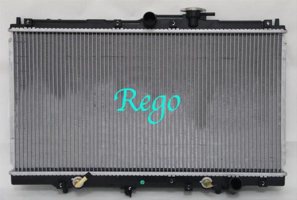 1 Row Plastic Tank Aluminum Core Car Radiator Replacement Fit For 94-97 Honda ACCORD