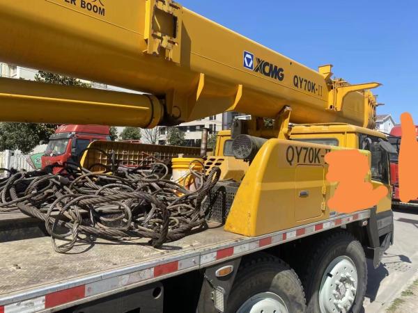 Service après-vente 2015 Année Grue mobile d'occasion 50 tonnes 100 tonnes Grue à cinq bras