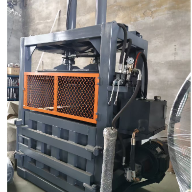 Integrated Conveyor Hydraulic Metal Baler Machine Automatic Baling Cycle