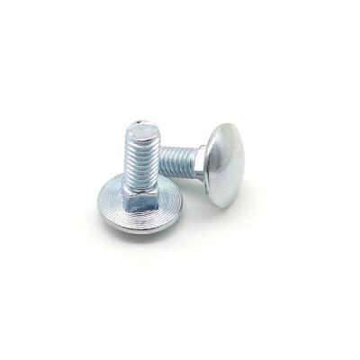 ASME B18 5 zincam os parafusos chapeados e as porcas classificam o pescoço do quadrado de Bolt Round Head do treinador de 2 transportes