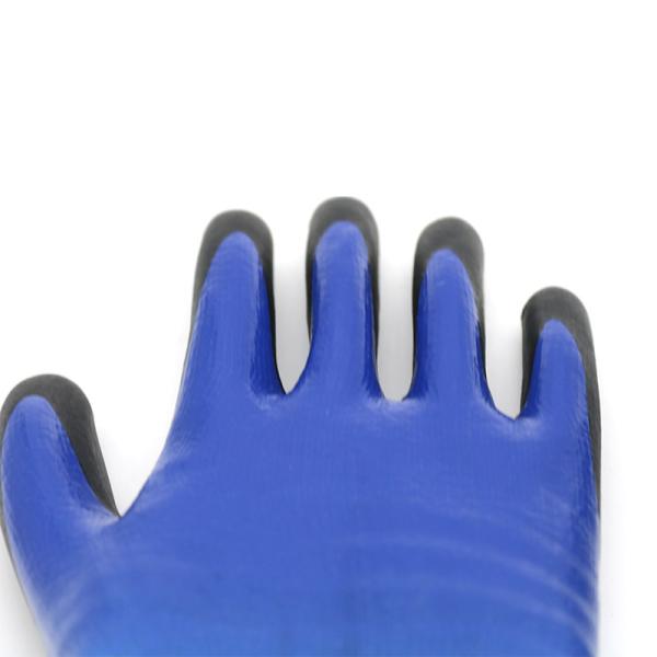 ZM 18 Gauge Cut Resistant Oil Resistant Working Gloves Smooth And Sandy Nitrile Coating Fishing Gloves
