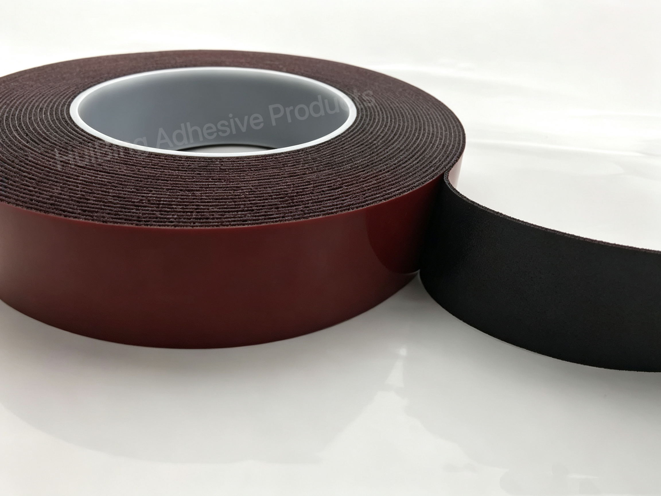 500μm Thickness Double Sided Foam Tape with High Initial Adhesion and Acrylic Adhesive for Electronic Bonding