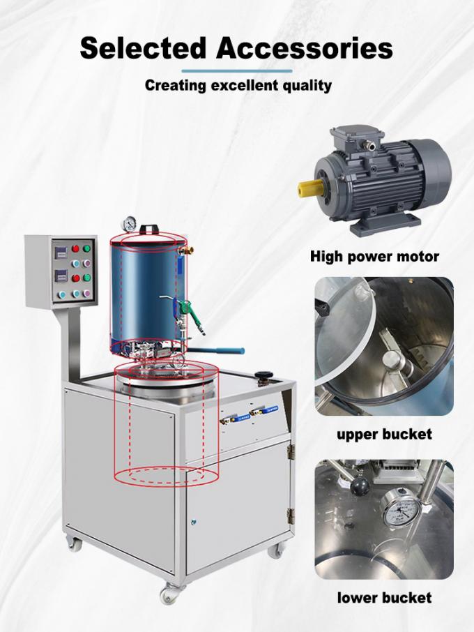 150KG Vacuum Flask Mixer – Holds 8 Flasks, 15KG Plaster Mixing