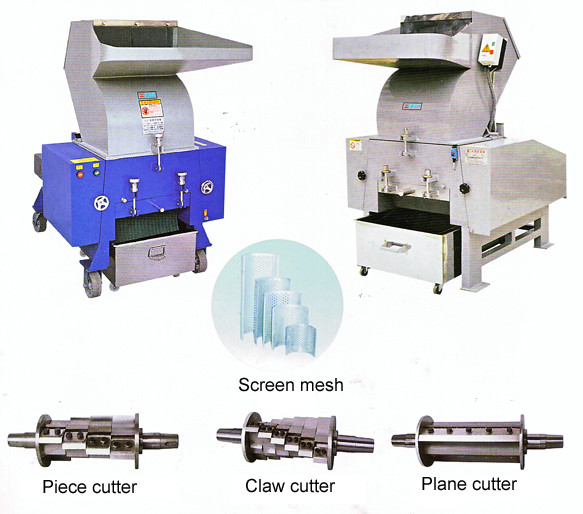 Energetic Crusher Industrial Peripheral Devices 2 Stationary Cutter Long Lifespan