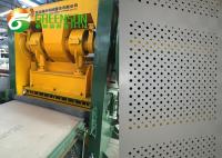 Poinçonneuse de feuille de perforation de machine de gypse de trou hydraulique complètement automatique de panneau