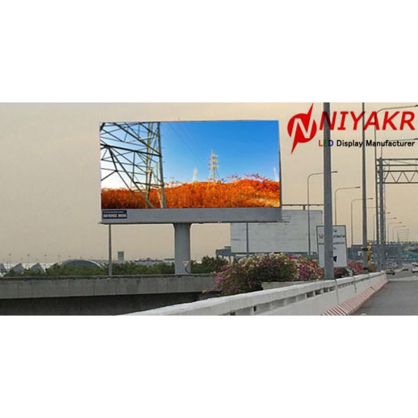 High Resolution P6 Outdoor Full Color LED Display SMD3535 768x768mm Cabinet