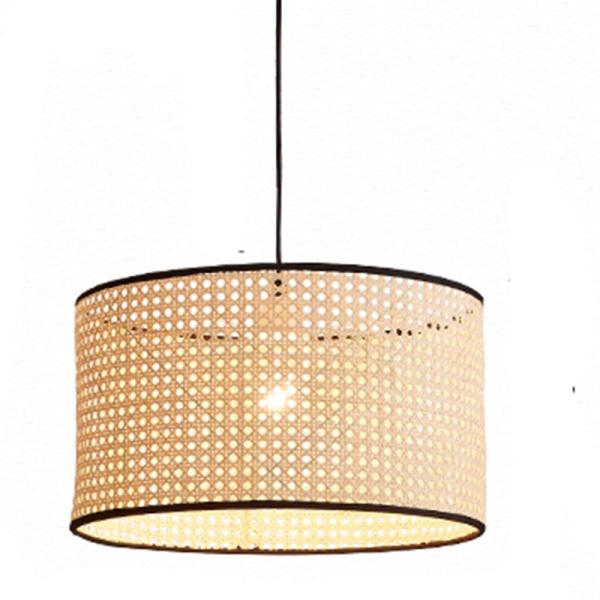 Rattan chandelier restaurant modern minimalist creative living room bedroom balcony Japanese-style lamps(WH-WP-91)