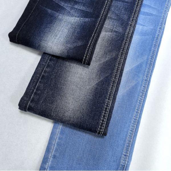 Tejido de algodón azul oscuro Spandex Denim Tejido de denim mezclado 70' 71' 8,6 oz