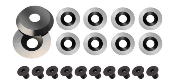 Precision Cutting 8.9mm Round Shape Tungsten Carbide Inserts